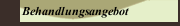 Behandlungsangebot